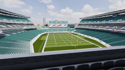 View from seat