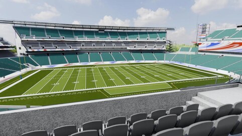View from seat