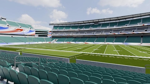 View from seat