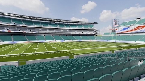 View from seat