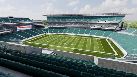 View from seat