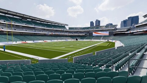 View from seat