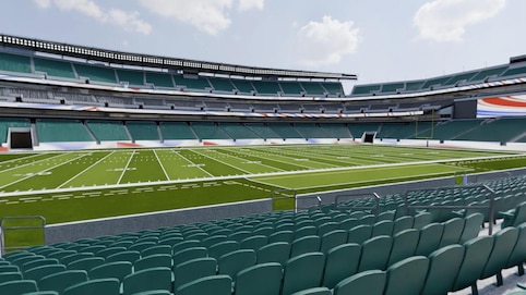 View from seat