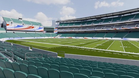 View from seat