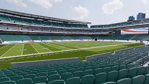 View from seat