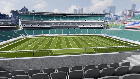 View from seat