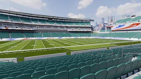 View from seat
