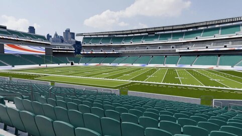 View from seat