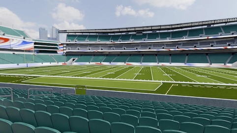 View from seat