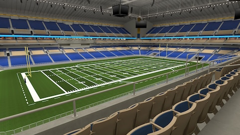 View from seat