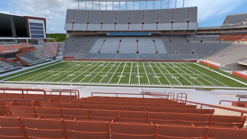View from seat