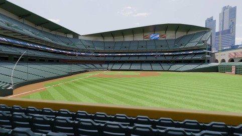 View from seat