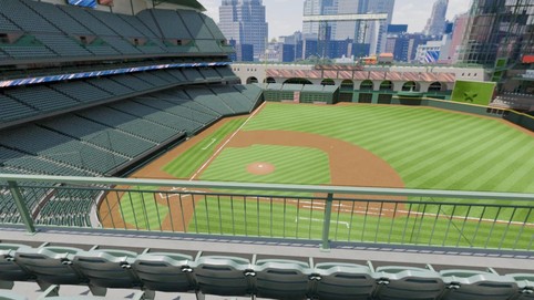 View from seat
