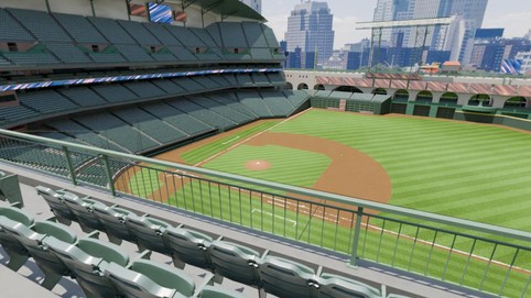 View from seat