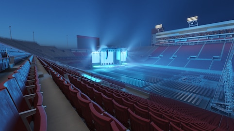 View from seat