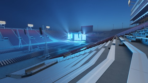 View from seat
