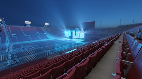 View from seat