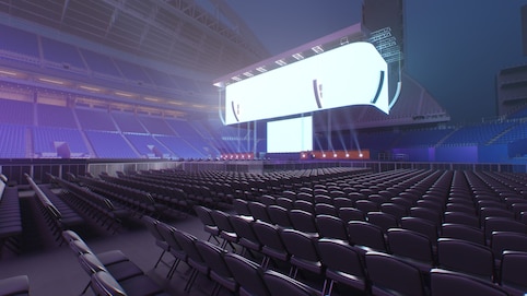 View from seat