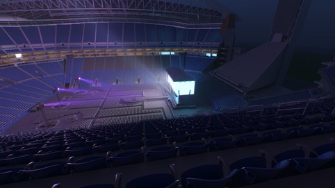 View from seat