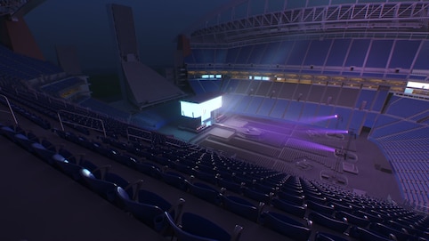 View from seat