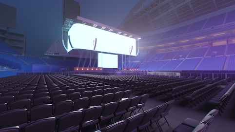 View from seat