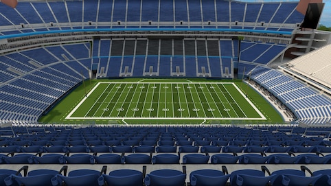 View from seat