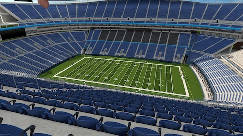View from seat