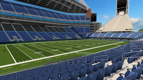 View from seat