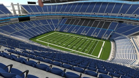 View from seat