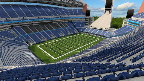 View from seat