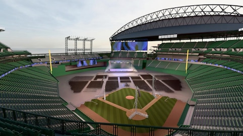 View from seat