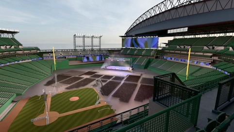 View from seat