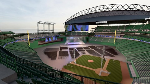 View from seat