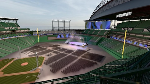View from seat