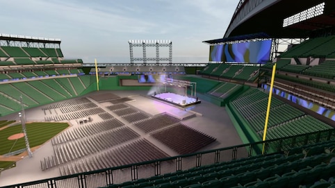 View from seat