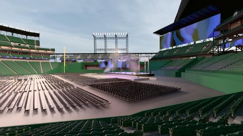 View from seat