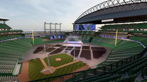 View from seat
