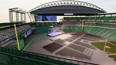 View from seat