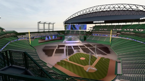 View from seat