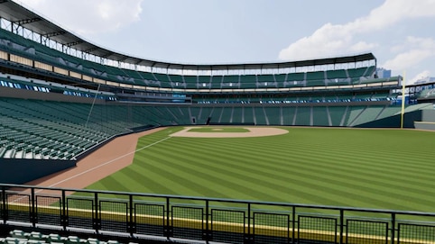 View from seat