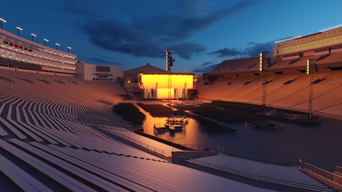 View from seat