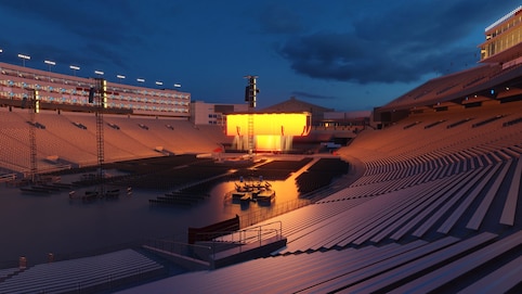 View from seat