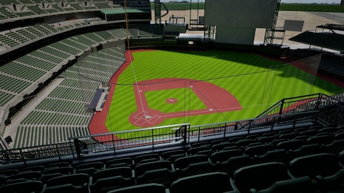View from seat