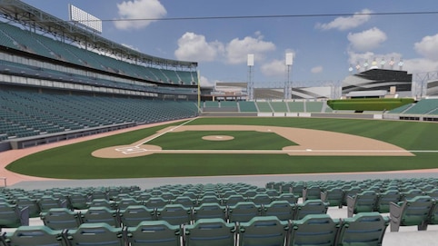View from seat