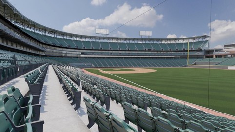 View from seat