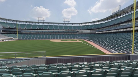 View from seat