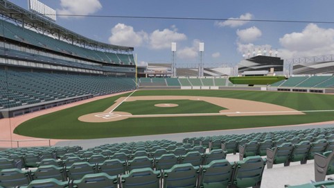 View from seat