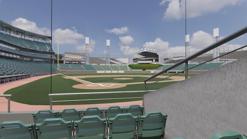 View from seat