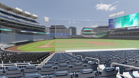 View from seat