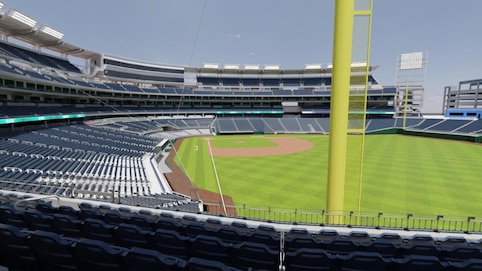 View from seat